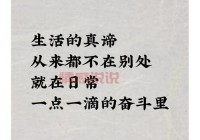 打动心灵的励志情感句子，说透生活的真谛