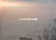CSGO 账号获取全攻略