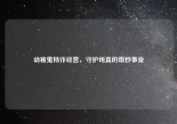 幼稚鬼特许经营，守护纯真的奇妙事业