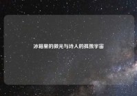 冰箱里的微光与诗人的孤独宇宙
