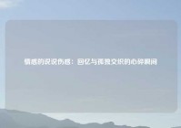 情感的说说伤感：回忆与孤独交织的心碎瞬间