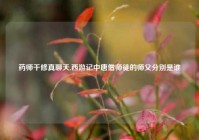药师干修真聊天,西游记中唐僧师徒的师父分别是谁