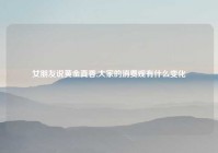 女朋友说黄金真香,大家的消费观有什么变化