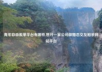 青年自由脱单平台有哪些,想开一家公司做婚恋交友相亲网站平台