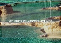 高速公路搭讪跑车,成熟老练的人是什么样的