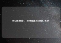 梦幻水族馆6，探寻海洋深处奇幻世界