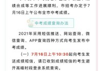 2021深圳中考查分入口及操作步骤：深圳招考网详细解析