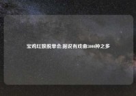 宝鸡红娘脱单会,据说有戏曲3000种之多