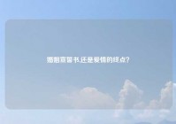 婚姻宣誓书,还是爱情的终点？