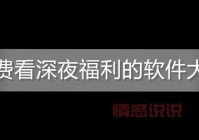 十大夜里直播软件推荐，满足你的深夜寂寞！