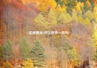 恋爱厘米,可以推荐一些吗