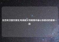 安杰和卫国女朋友,电视剧父母爱情中最让你感动的是哪一段