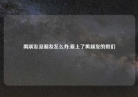 男朋友没朋友怎么办,爱上了男朋友的哥们