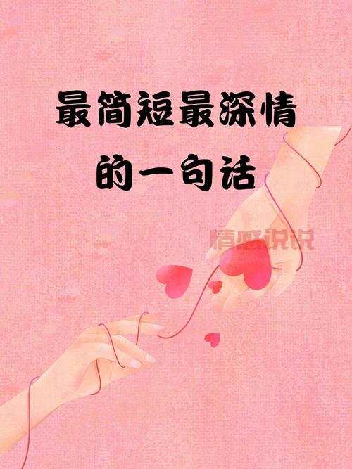 深情语录:爱情里的那些真心话与感悟