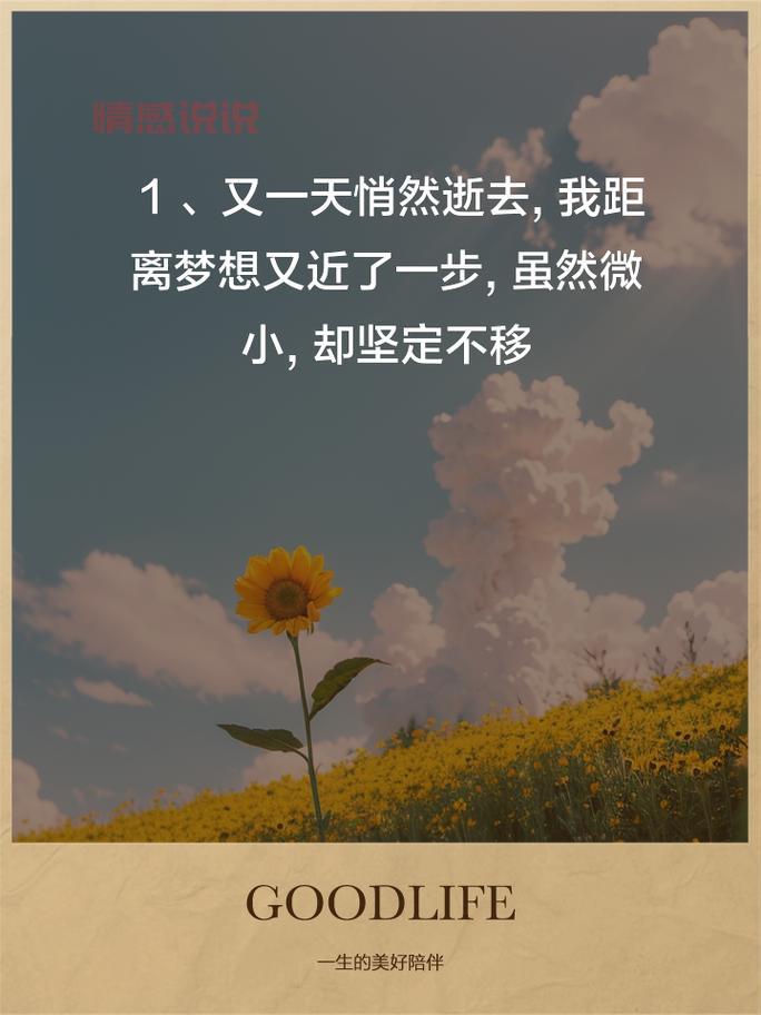 男生情感说说：爱的坚韧与生活的无奈