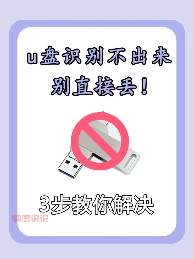 U盘读不出来怎么修复？五种方法快速搞定！