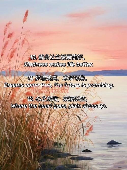 英语说说情感短句精选：温暖与感动的心灵语录