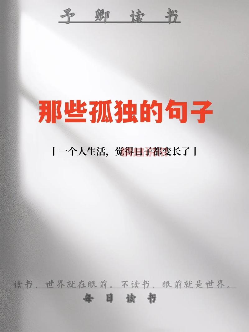 伤感情感语录短句:那些年的孤独说说