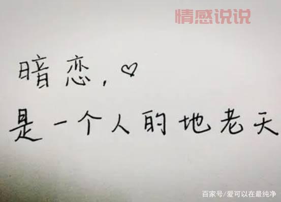 情感和感情长一点说说:那些不说出来的爱与心酸