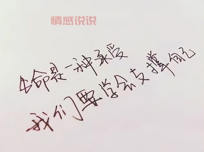 情感语录说说大全