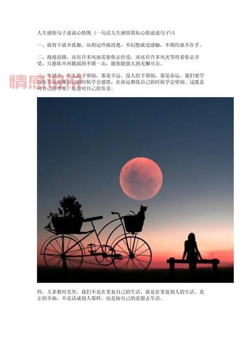 情感说说句子大全：每一条都触动内心的心灵感悟