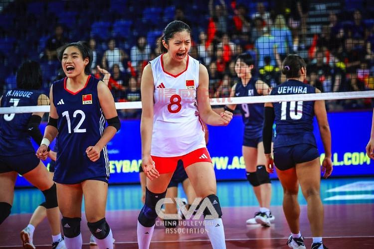 U20女排亚锦赛决赛:中国女排3-2战胜日本夺冠