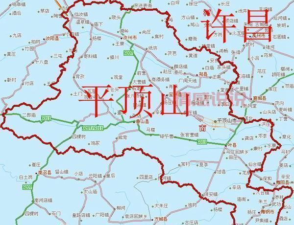 平顶山市辖4县4区及2市，行政区划全揭秘