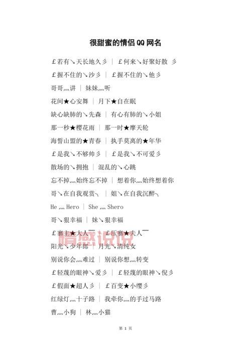 最浪漫的情侣网名怎么取?这样取名才甜蜜爆表!