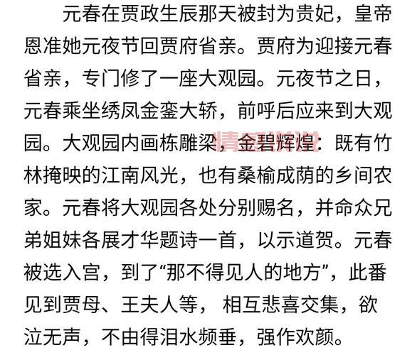 贾元春主要故事有哪些?听听专家们是怎么解读的!