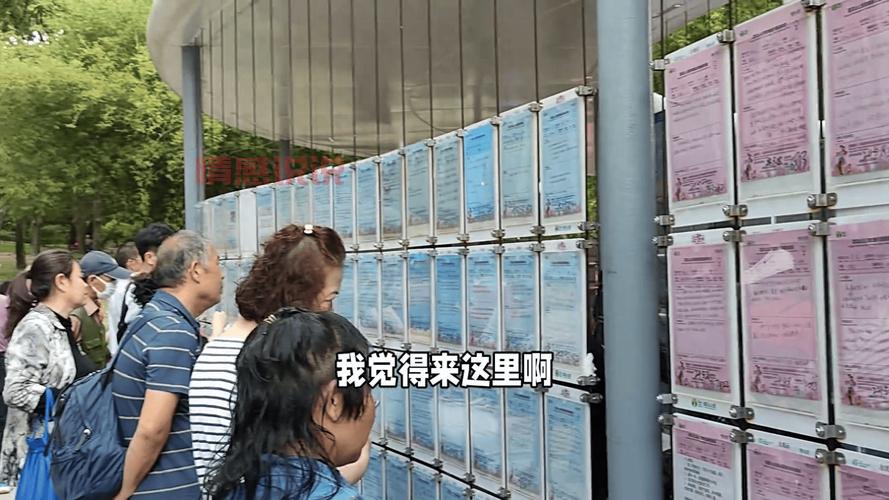 深圳莲花山相亲公园图集，相亲角到底长啥样？