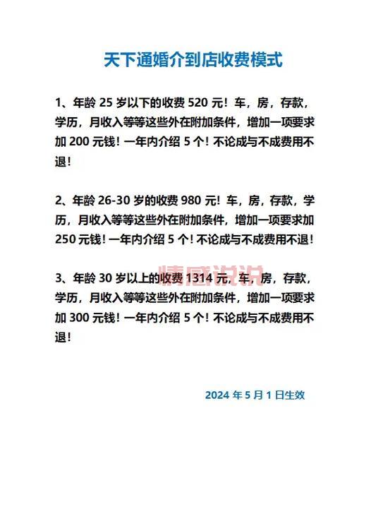 东营天地缘婚介收费标准是怎样的?详细解读!