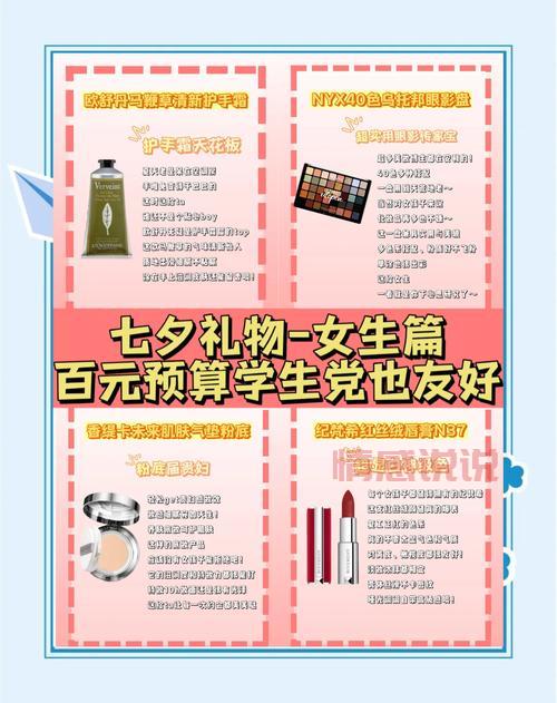 七夕送情人什么礼物不踩雷？看这篇就够啦！