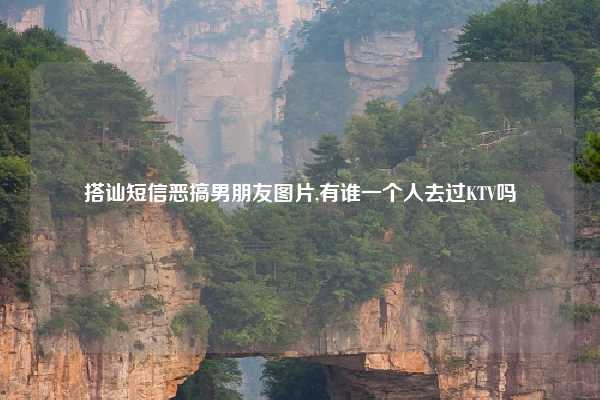 搭讪短信恶搞男朋友图片,有谁一个人去过KTV吗