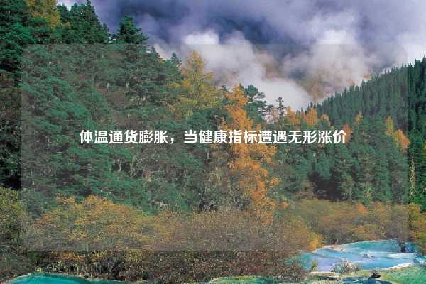 体温通货膨胀,当健康指标遭遇无形涨价