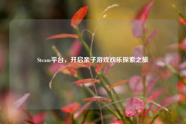 Steam平台,开启亲子游戏欢乐探索之旅