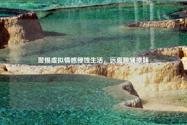 警惕虚拟情感侵蚀生活，远离聊骚撩妹